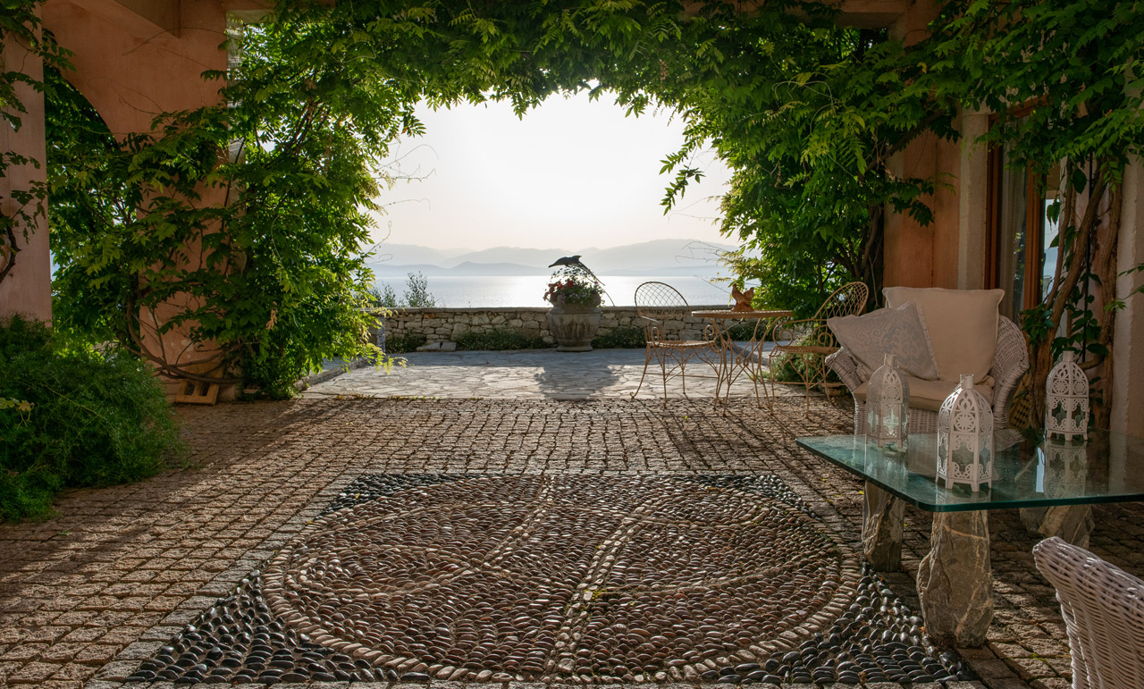 Linamia Luxury Villa located in Northeast Corfu