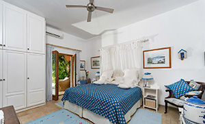 Blue bedroom