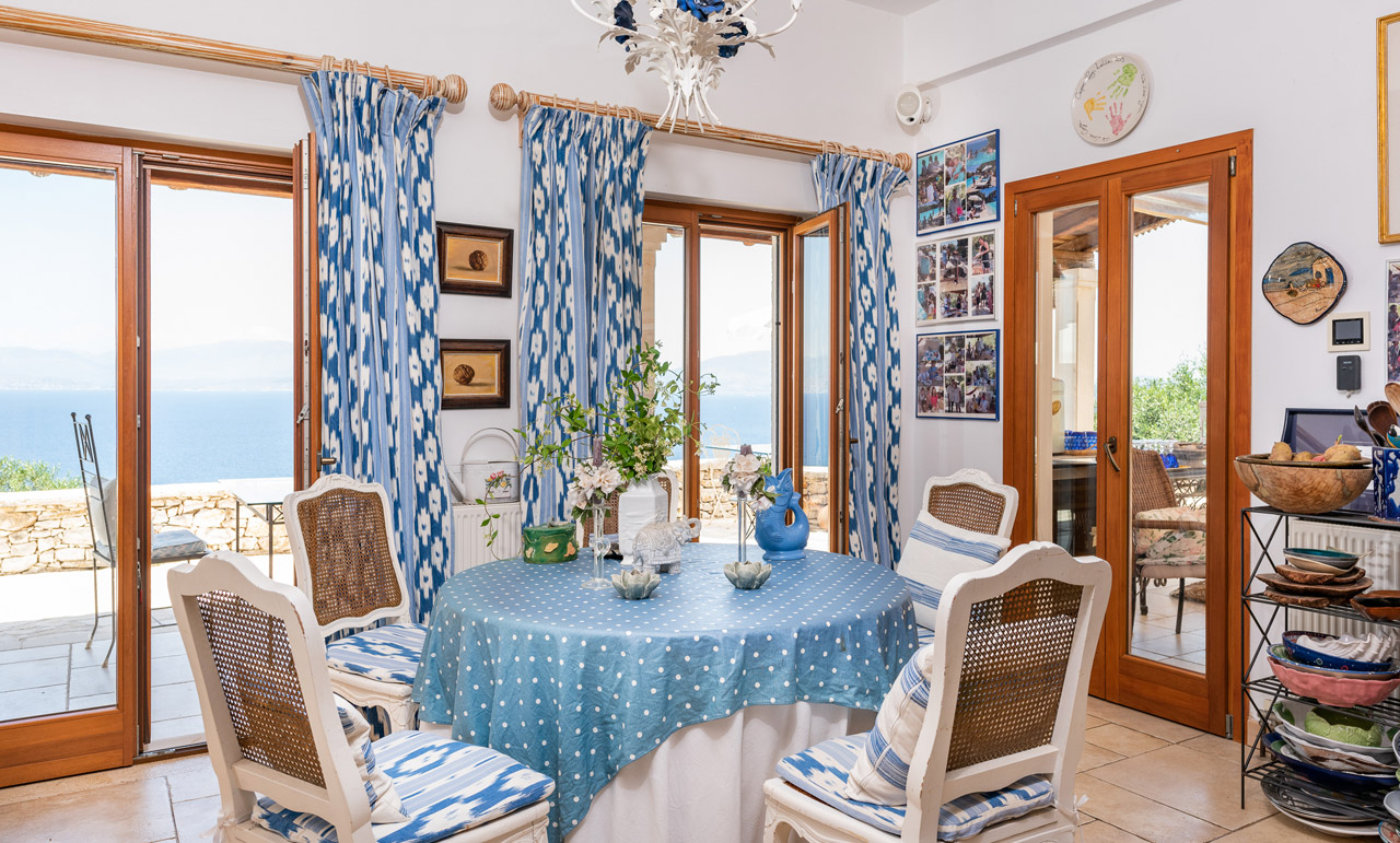 Linamia Luxury Villa located in Northeast Corfu